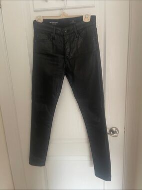 Ag Adriano Goldschmied Black Skinny Jeans